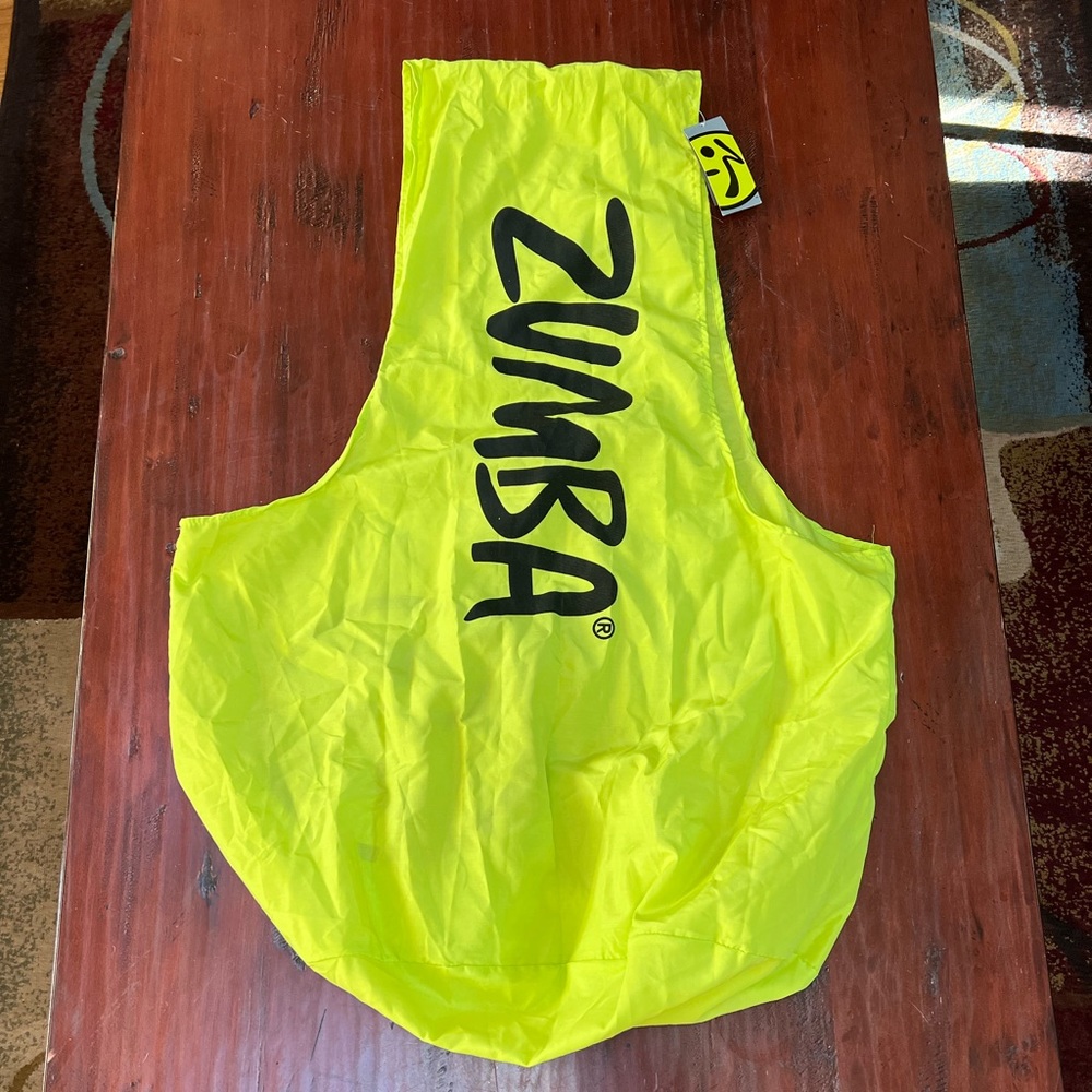 NWT Zumba Satchel Lime Punch Oversized Cross Body Bag
